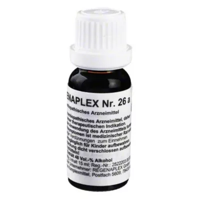 REGENAPLEX Nr.26 a druppels, 15 ml REGENAPLEX Nr.26 a druppels, 15 ml