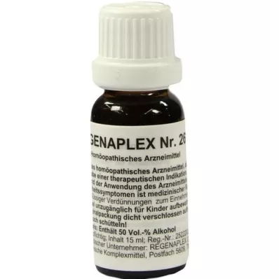 REGENAPLEX Nr.26 b druppels, 15 ml