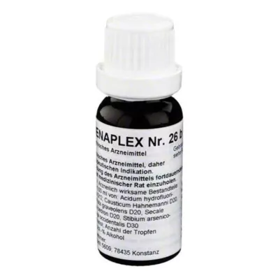 REGENAPLEX Nr.26 b druppels, 15 ml REGENAPLEX Nr.26 b druppels, 15 ml