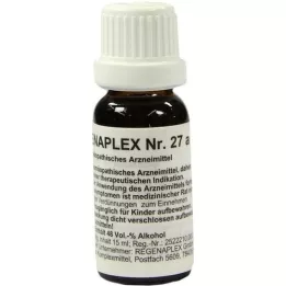 REGENAPLEX Nr.27 a druppels, 15 ml