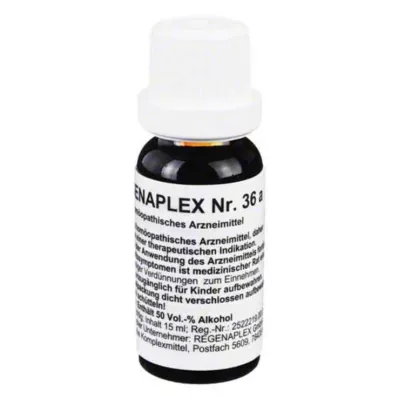 REGENAPLEX Nr.36 a druppels, 15 ml REGENAPLEX Nr.36 a druppels, 15 ml