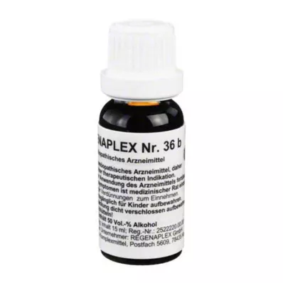 REGENAPLEX Nr.36 druppels, 15 ml REGENAPLEX Nr.36 druppels, 15 ml