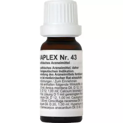 REGENAPLEX Nr.43 druppels, 15 ml