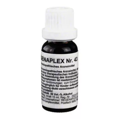 REGENAPLEX Nr.43 druppels, 15 ml