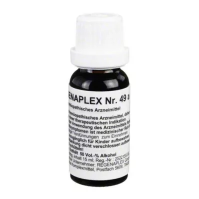 REGENAPLEX Nr.49 a druppels, 15 ml