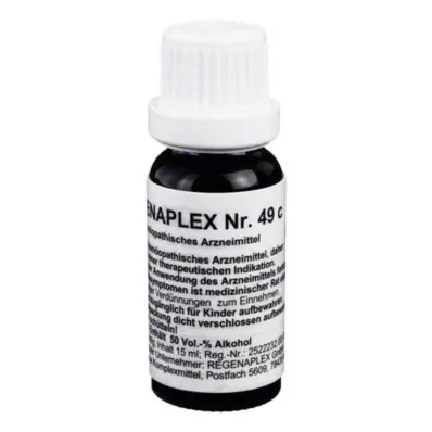 REGENAPLEX Nr.49 c druppels, 15 ml REGENAPLEX Nr.49 c druppels, 15 ml
