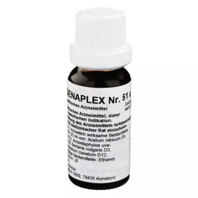 REGENAPLEX Nr.51 a druppels, 15 ml