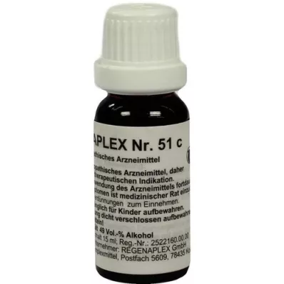 REGENAPLEX Nr.51 c druppels, 15 ml