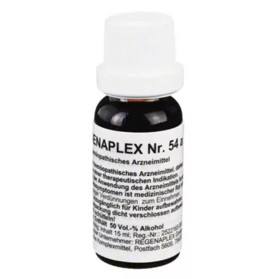 REGENAPLEX Nr.54 a druppels, 15 ml REGENAPLEX Nr.54 a druppels, 15 ml