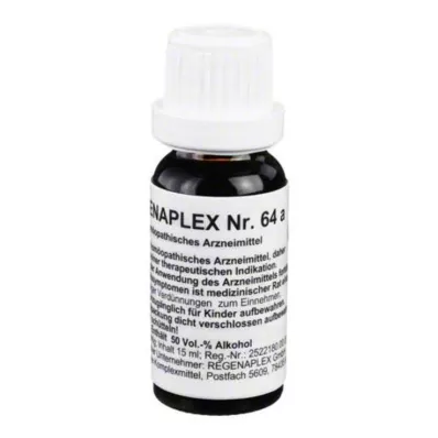 REGENAPLEX Nr.64 a druppels, 15 ml REGENAPLEX Nr.64 a druppels, 15 ml