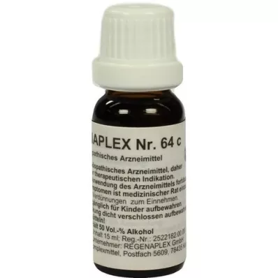 REGENAPLEX Nr.64 c druppels, 15 ml