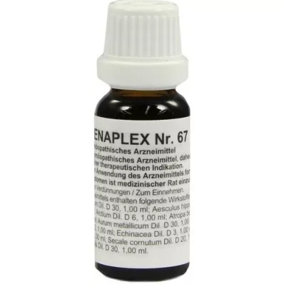 REGENAPLEX Nr.67 druppels, 15 ml