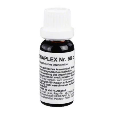 REGENAPLEX Nr.68 b druppels, 15 ml REGENAPLEX Nr.68 b druppels, 15 ml