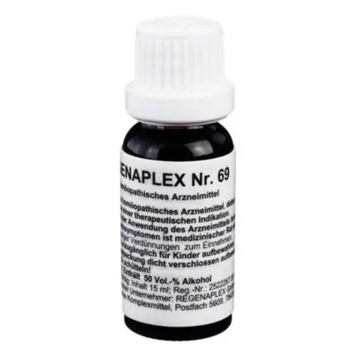 REGENAPLEX Nr.69 druppels, 15 ml REGENAPLEX Nr.69 druppels, 15 ml