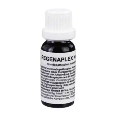 REGENAPLEX Nr.72 a druppels, 15 ml