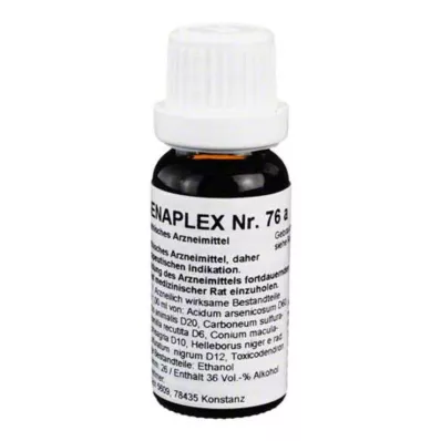 REGENAPLEX Nr.76 a druppels, 15 ml REGENAPLEX Nr.76 a druppels, 15 ml
