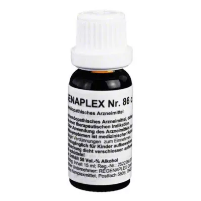 REGENAPLEX Nr.86 c druppels, 15 ml REGENAPLEX Nr.86 c druppels, 15 ml