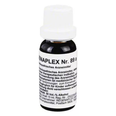 REGENAPLEX Nr.89 a druppels, 15 ml