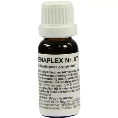 REGENAPLEX Nr.97 a druppels, 15 ml