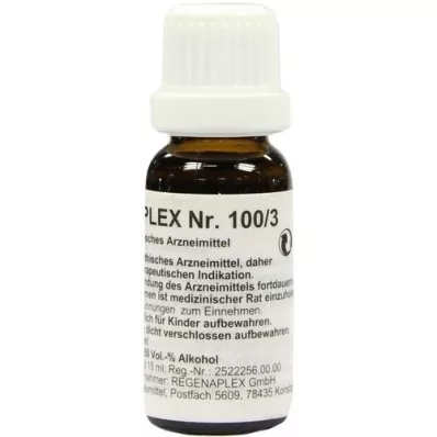 REGENAPLEX Nr.100/3 druppels, 15 ml