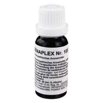 REGENAPLEX Nr.105 druppels, 15 ml REGENAPLEX Nr.105 druppels, 15 ml