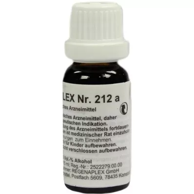 REGENAPLEX Nr. 212 a druppels, 15 ml