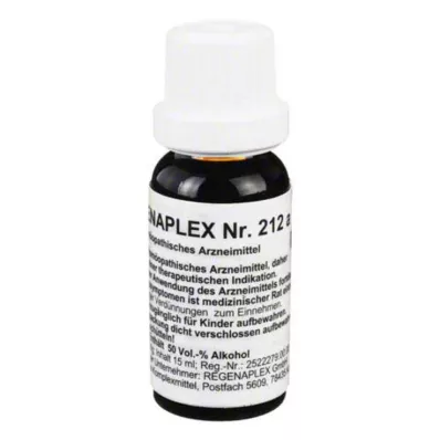 REGENAPLEX Nr. 212 a druppels, 15 ml REGENAPLEX Nr. 212 a druppels, 15 ml