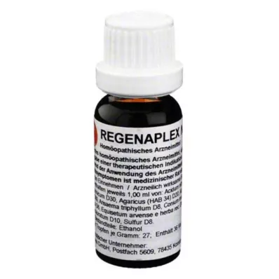 REGENAPLEX Nr.507 druppels, 15 ml REGENAPLEX Nr.507 druppels, 15 ml