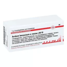 ACIDUM BENZOICUM e resina LM VI Bolletjes, 5 g