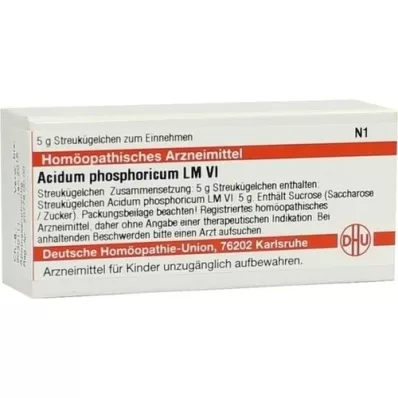 ACIDUM PHOSPHORICUM LM VI Bolletjes, 5 g