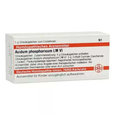 ACIDUM PHOSPHORICUM LM VI Bolletjes, 5 g