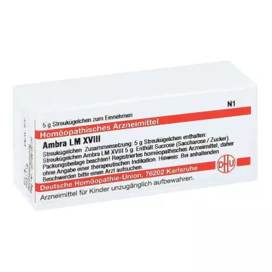 AMBRA LM XVIII Bolletjes, 5 g AMBRA LM XVIII Bolletjes, 5 g