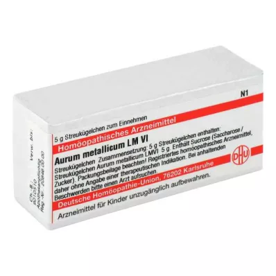 AURUM METALLICUM LM VI Bolletjes, 5 g AURUM METALLICUM LM VI Bolletjes, 5 g