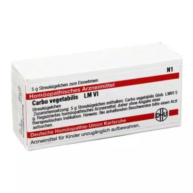 CARBO VEGETABILIS LM VI Bolletjes, 5 g CARBO VEGETABILIS LM VI Bolletjes, 5 g