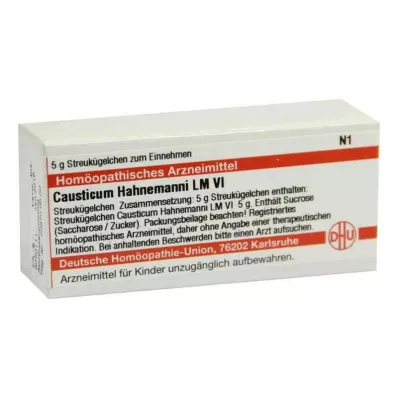 CAUSTICUM HAHNEMANNI LM VI Bolletjes, 5 g