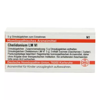 CHELIDONIUM LM VI Bolletjes, 5 g CHELIDONIUM LM VI Bolletjes, 5 g