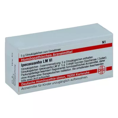 IPECACUANHA LM VI Bolletjes, 5 g IPECACUANHA LM VI Bolletjes, 5 g