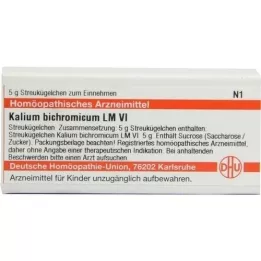 KALIUM BICHROMICUM LM VI Bolletjes, 5 g