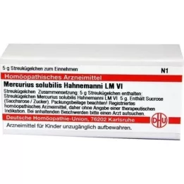 MERCURIUS SOLUBILIS Hahnemanni LM VI Bolletjes, 5 g