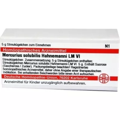 MERCURIUS SOLUBILIS Hahnemanni LM VI Bolletjes, 5 g