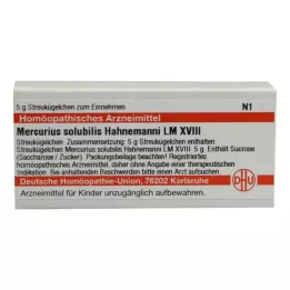 MERCURIUS SOLUBILIS Hahnemanni LM XVIII Bolletjes, 5 g