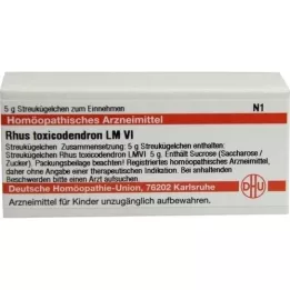 RHUS TOXICODENDRON LM VI Bolletjes, 5 g