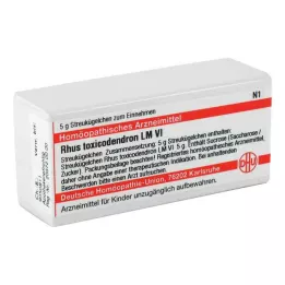 RHUS TOXICODENDRON LM VI Bolletjes, 5 g