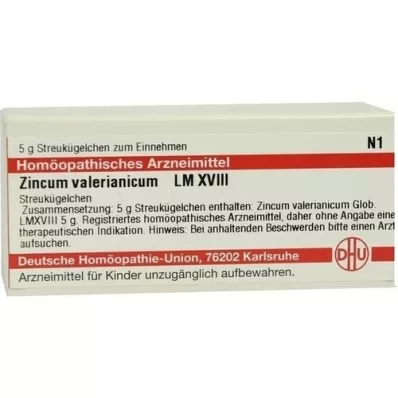 ZINCUM VALERIANICUM LM XVIII Bolletjes, 5 g