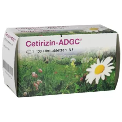 CETIRIZIN ADGC Filmomhulde tabletten, 100 stuks