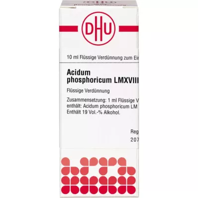 ACIDUM PHOSPHORICUM LM XVIII Verdunning, 10 ml