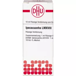 IPECACUANHA LM XVIII Verdunning, 10 ml