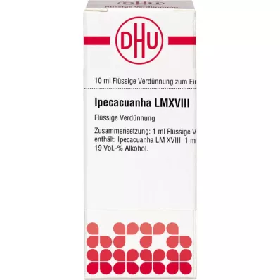 IPECACUANHA LM XVIII Verdunning, 10 ml