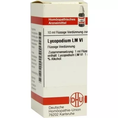 LYCOPODIUM LM VI Verdunning, 10 ml