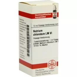 NATRIUM CHLORATUM LM VI Verdunning, 10 ml